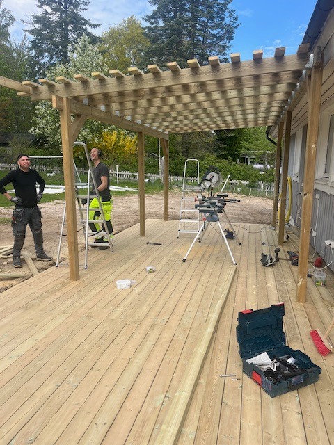 Altan med pergola 2605
